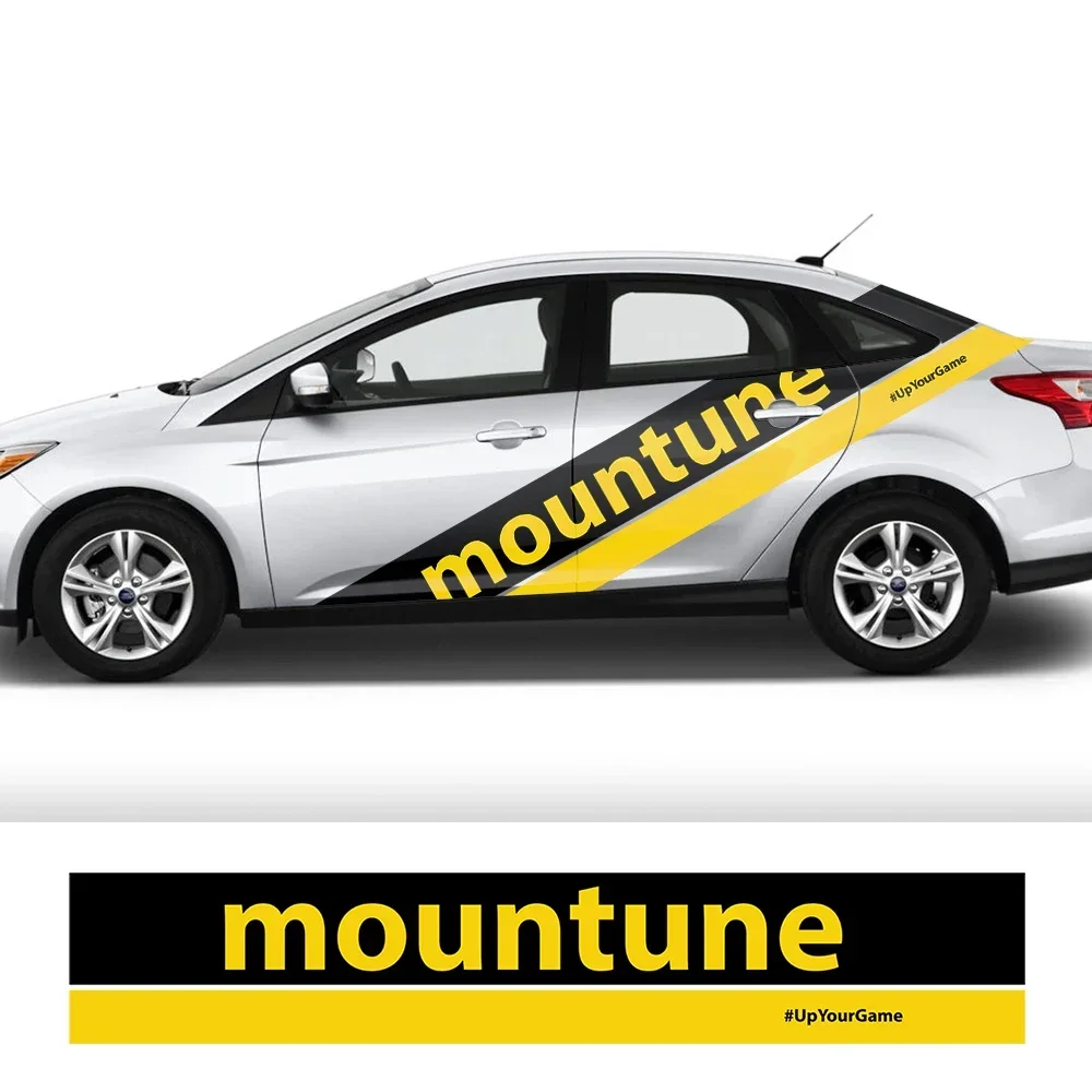 

Car Door Side Trim Stickers For Ford Focus 2 3 1 MK2 MK3 Mountune Styling Auto Body Decor Vinyl Film Decals Tuning Accessories