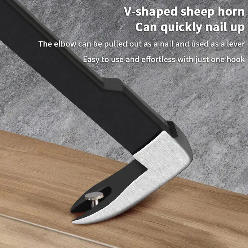 

Hot Sale Multi Functional Nail Remover Pry Stick Woodworking Dismantling Tool Wall Cement Nail Remover Cannon Nail Remover