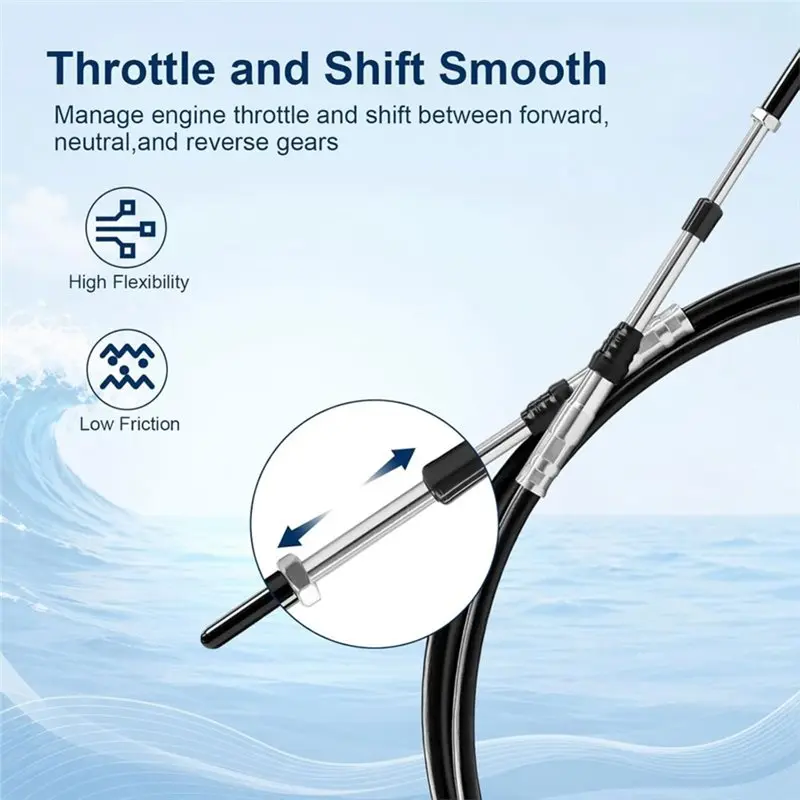 Marine Throttle Shift Cable Marine Boat Throttle Shift Cable Boat Throttle Cable