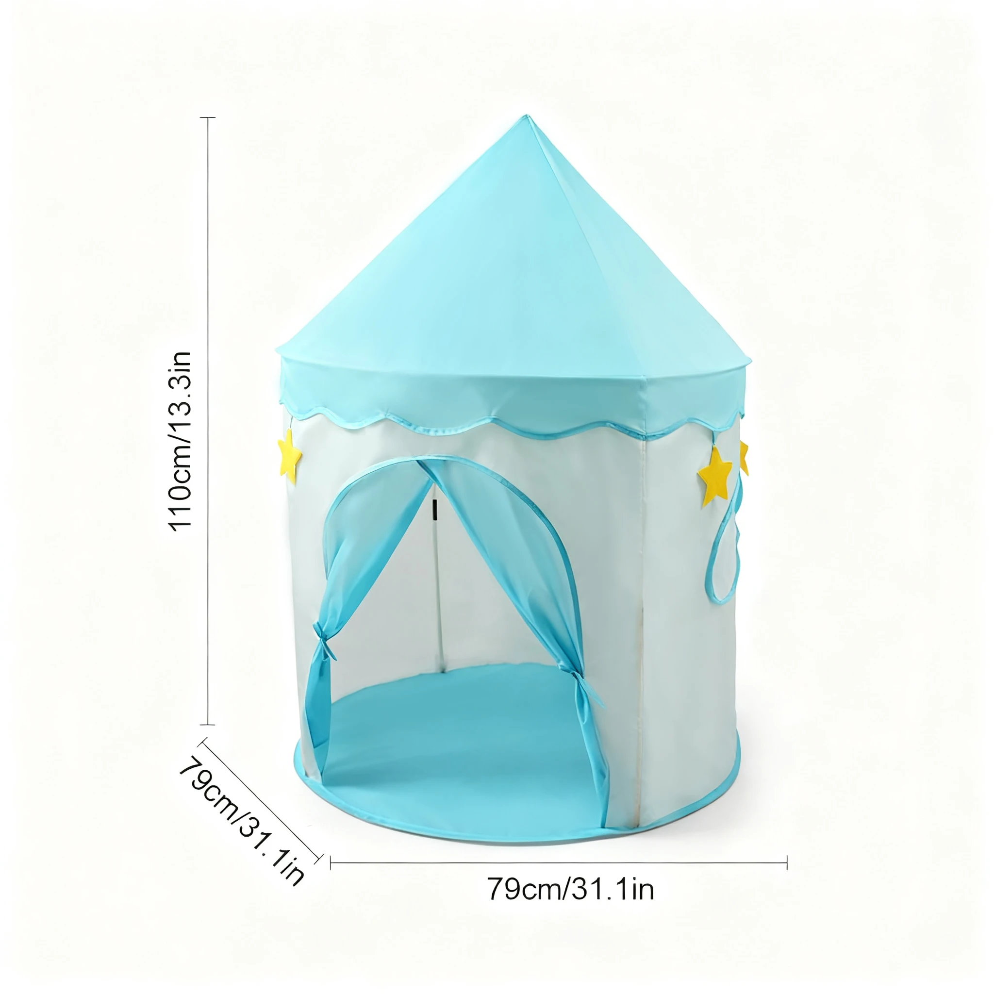 [Rekreacja na świeżym powietrzu] Namiot do zabawy dla dzieci, duży zamek do zabawy w udawanie, zabawka w kształcie domku dla księżniczek z bajek, namiot do zabawy na świeżym powietrzu, zabawki na plażę i do trawy, prezenty świąteczne dla dzieci, prezenty na Boże Narodzenie i Halloween, akcesoria nie są dołączone