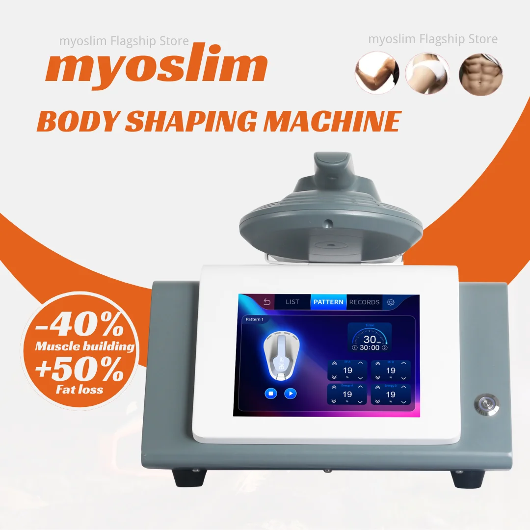 

Мини-профессиональный RF-аппарат Myosliml 6500 Вт для стимуляции мышц, коррекции фигуры, ультра-скульптурирования, наращивания мышечной массы и сжигания жира