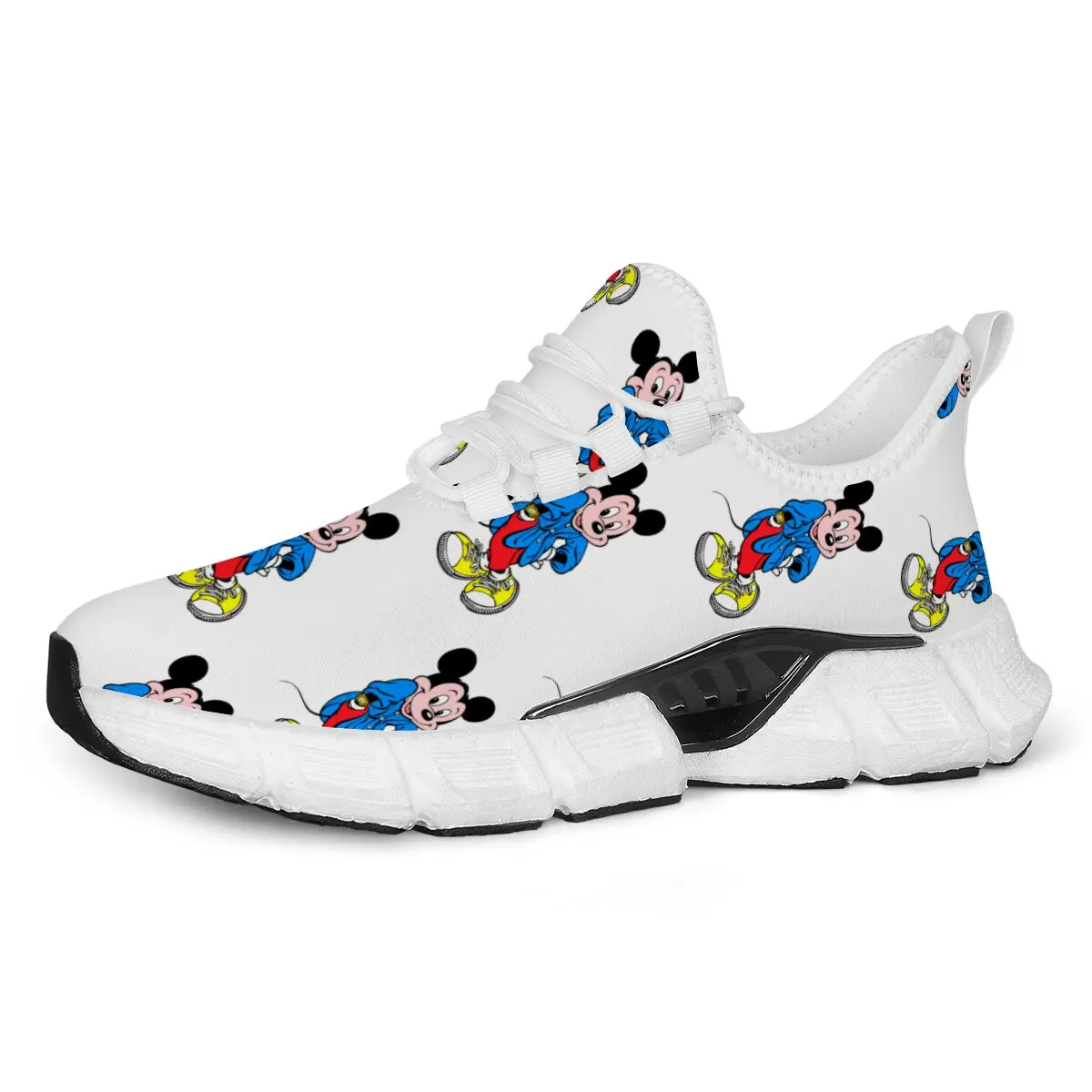 

Mickey Mouse Print Women's Casual Sneakers Ladies Autumn Vulcanized Sport Shoes Fashion Lightweight Women Running Shoes