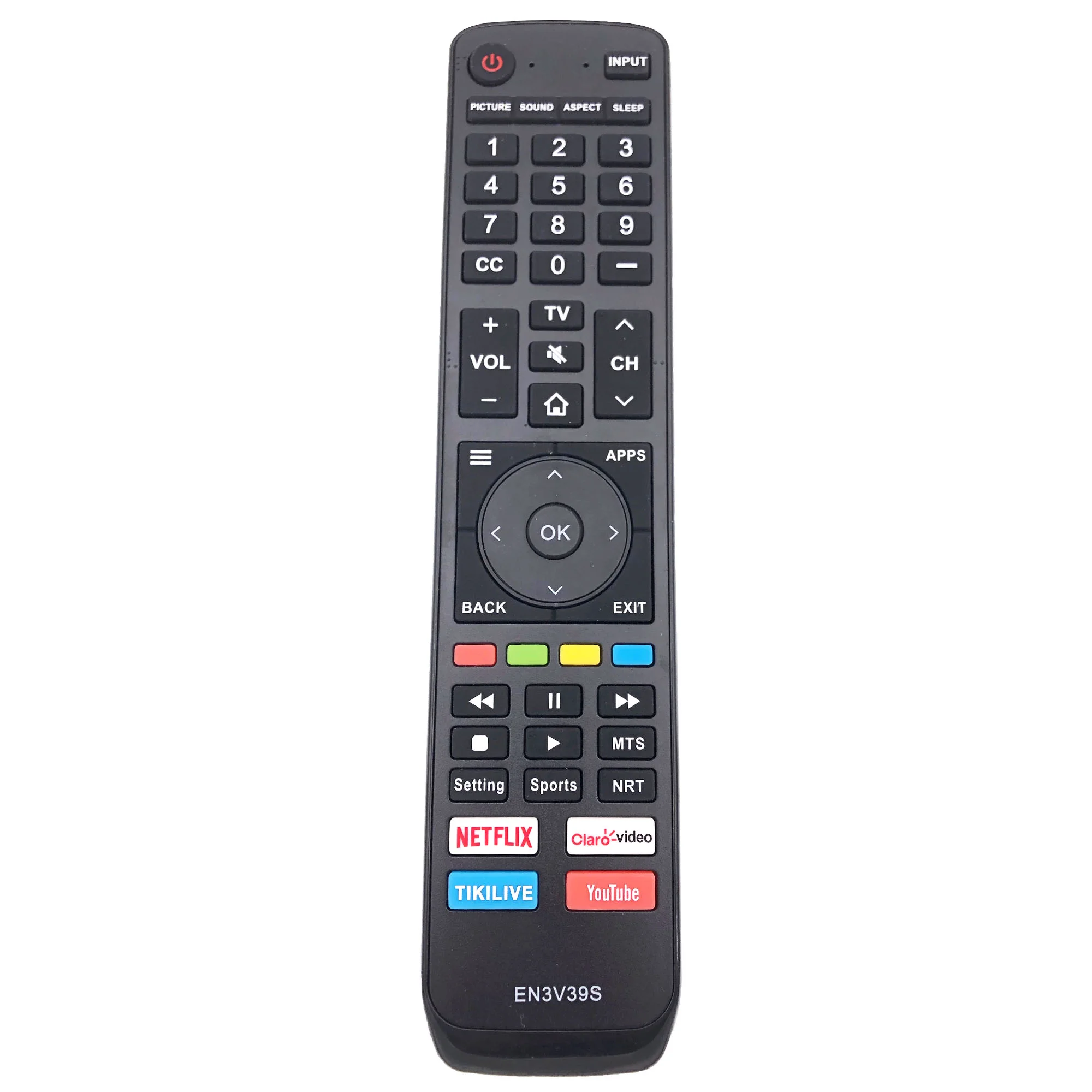 EN3V39S Replace Remote Control for Sharp TV LC-50Q7030U LC-55Q7050U LC-65Q7000U view 2