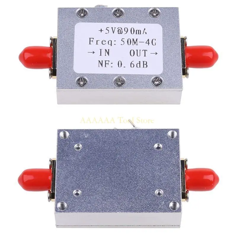 Amplificador RF A2BE 50m-4GHz sensibilidade 110dbm baixa amplificação do receptor ruído