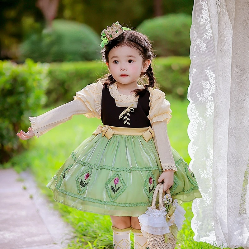 New Lolita princess dress summer kids baby dress skirt