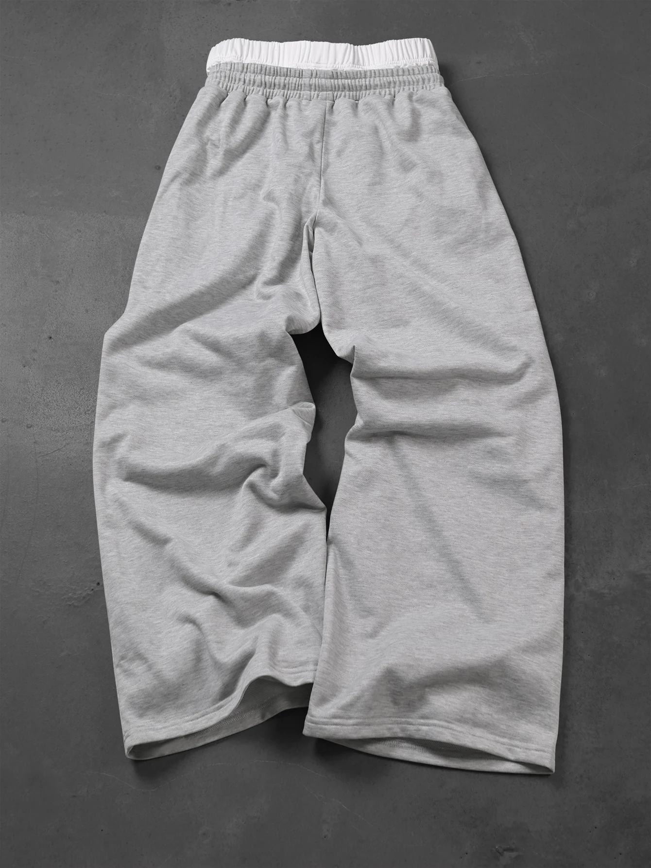 Fitness-Freizeithosen für Damen und Herren und Streetwear-Hosen mit Stickerei, doppeltem Bund, weitem Bein und Kordelzug, Größe S-2XL – Detail 2