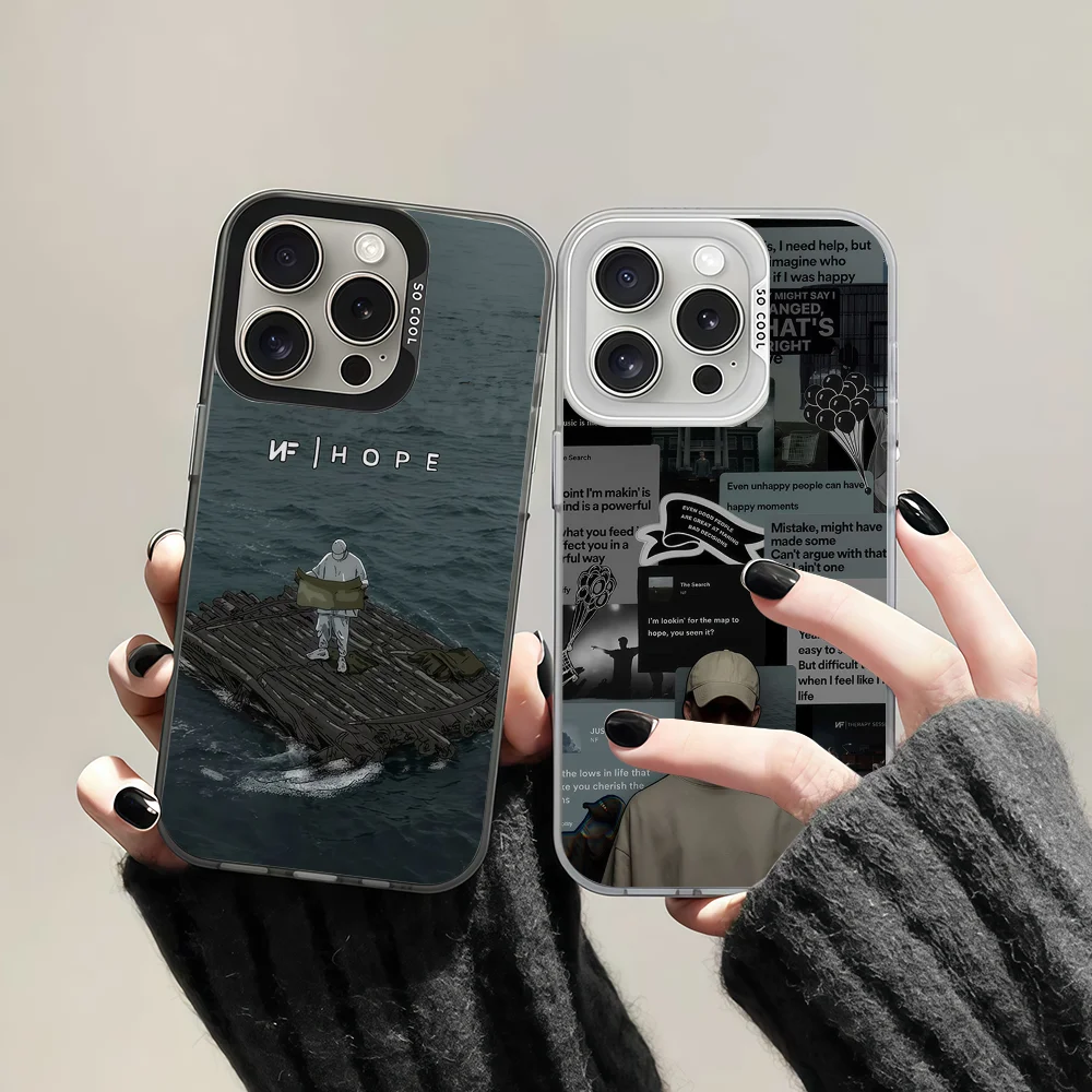 

Singer NF Rapper Phone Case For Samsung S25 S24 S23 A07 A17 A06 Ultra FE Plus Protective IMD Color Cover