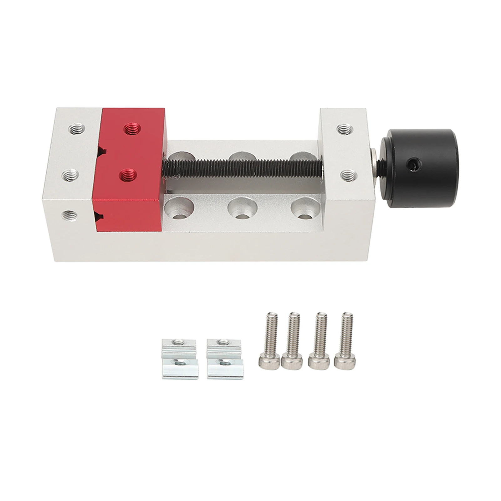 50mm Aluminum Flat Clamp Table Bench Vise Drill Press Vice Fixing Tool Flat Bench Vise Table Flat Clamp Flat Clamp