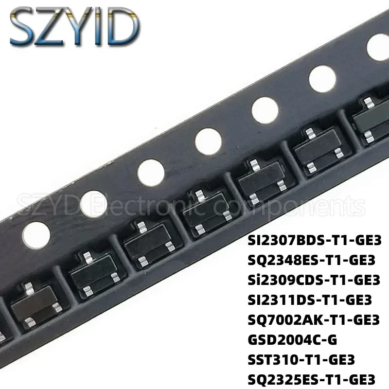 100Pcs Sot23 Si2307…