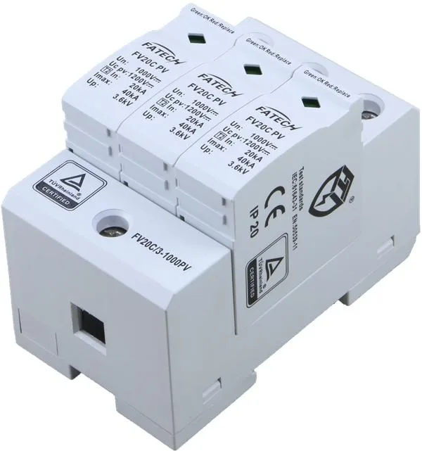 Protezione da sovratensione solare CC 40 kA 1000 V certificata TUV