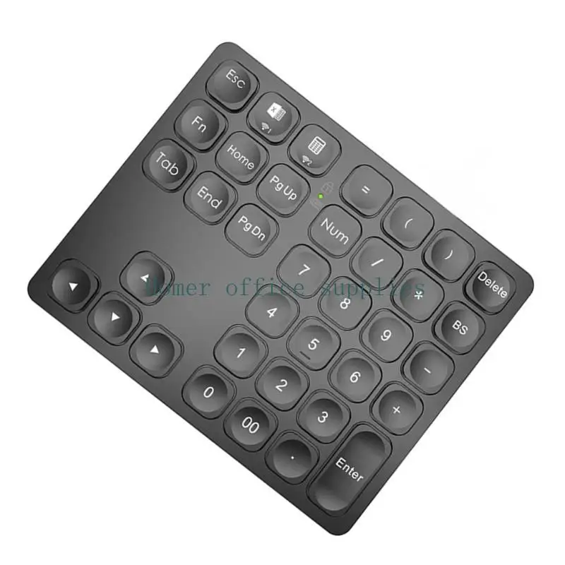 

K43B Bluetooth-compatible Numeric Keypad Effortless MultiDevice Pairing to Two Device