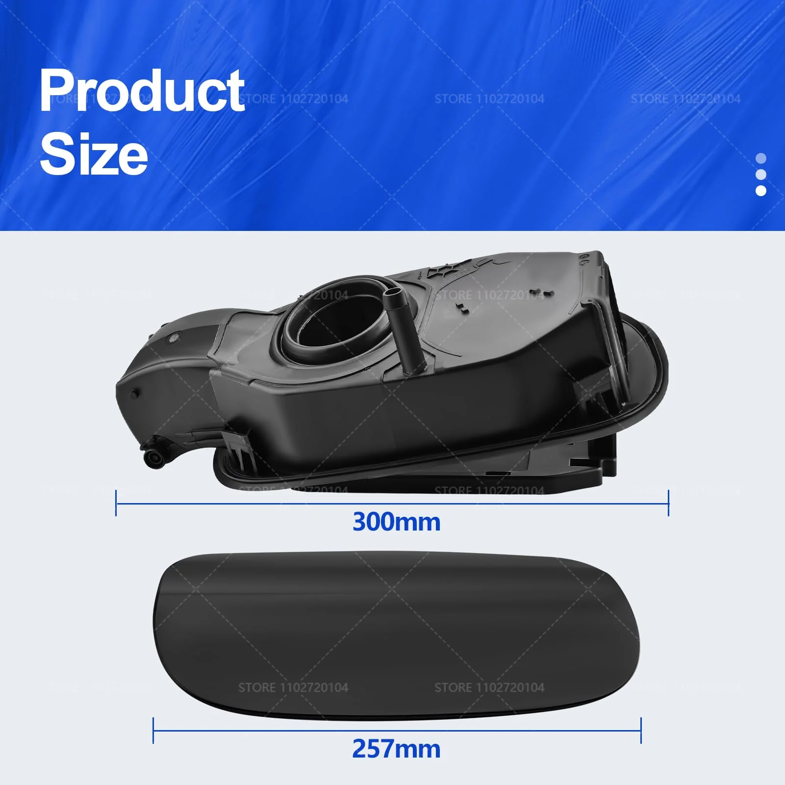 for 2015-2019 W205 Mercedes-Benz C300 C400 C450 AMG Exterior Fuel Tank Cap Cover Assembly 2056304404 2057570106