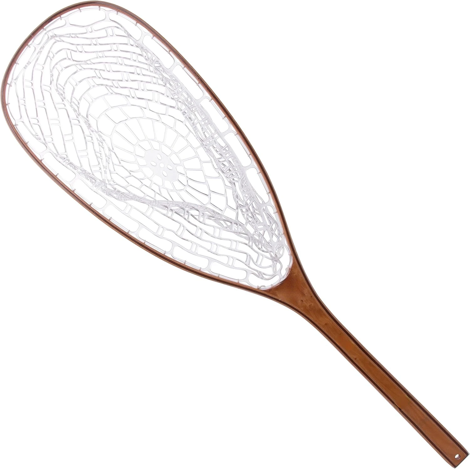 Fly Fishing Fish-Safe Net (Burl Wood)