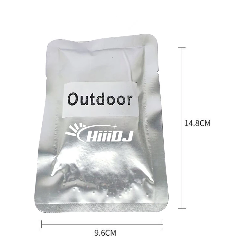 20 حقيبة Ti مسحوق شرارة باردة 200 جرام لحفلات الزفاف آلة داخلي خارجي الغبار MSDS شهادة للمرحلة ضوء حفلة DJ