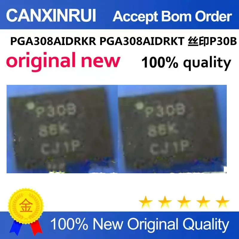 

New original PGA308AIDRKR PGA308AIDRKT with silk screen P30B package QFN10 in
