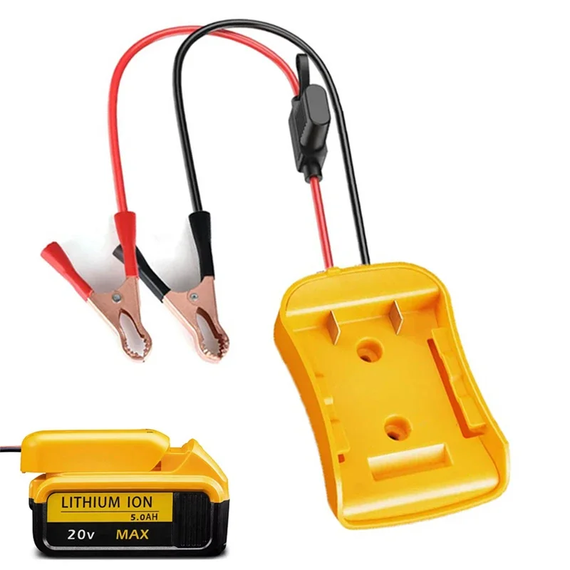 Car Jump Starter Car Booster for Dewalt 18V 20V Battery DCB203 DCB230 Emergency Booster Starting Device Jump Start Tool