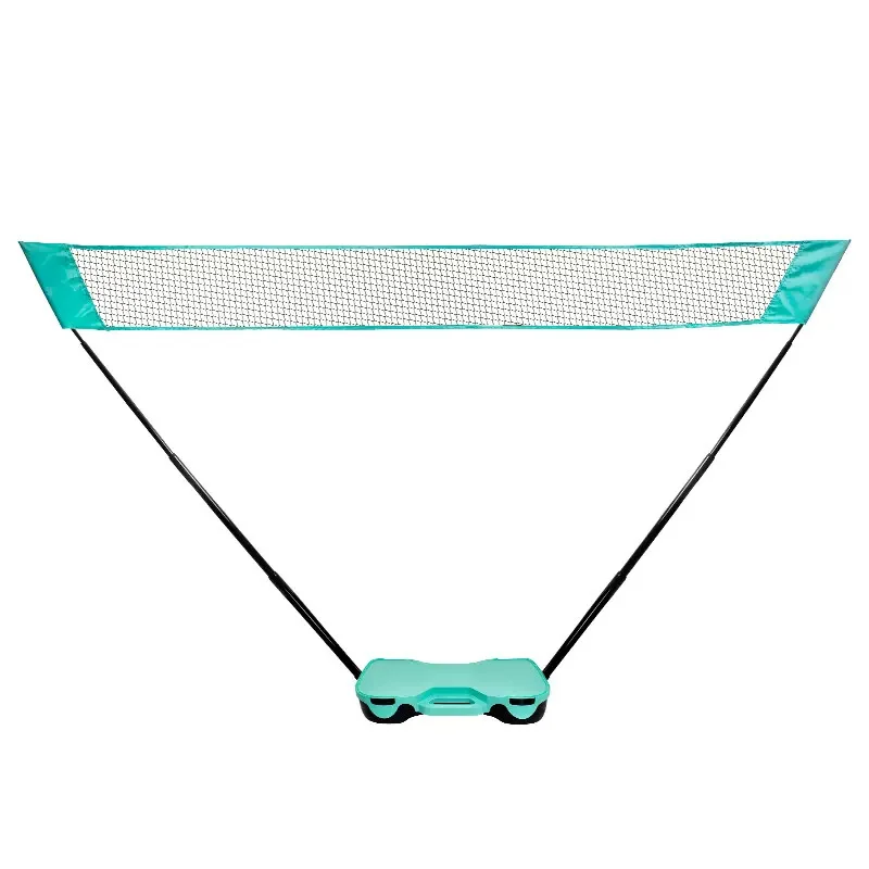 2026 Portable Badminton Net With Stand Volleyball Mesh Rack With Storage Base Beach Backyard Family Sports Game