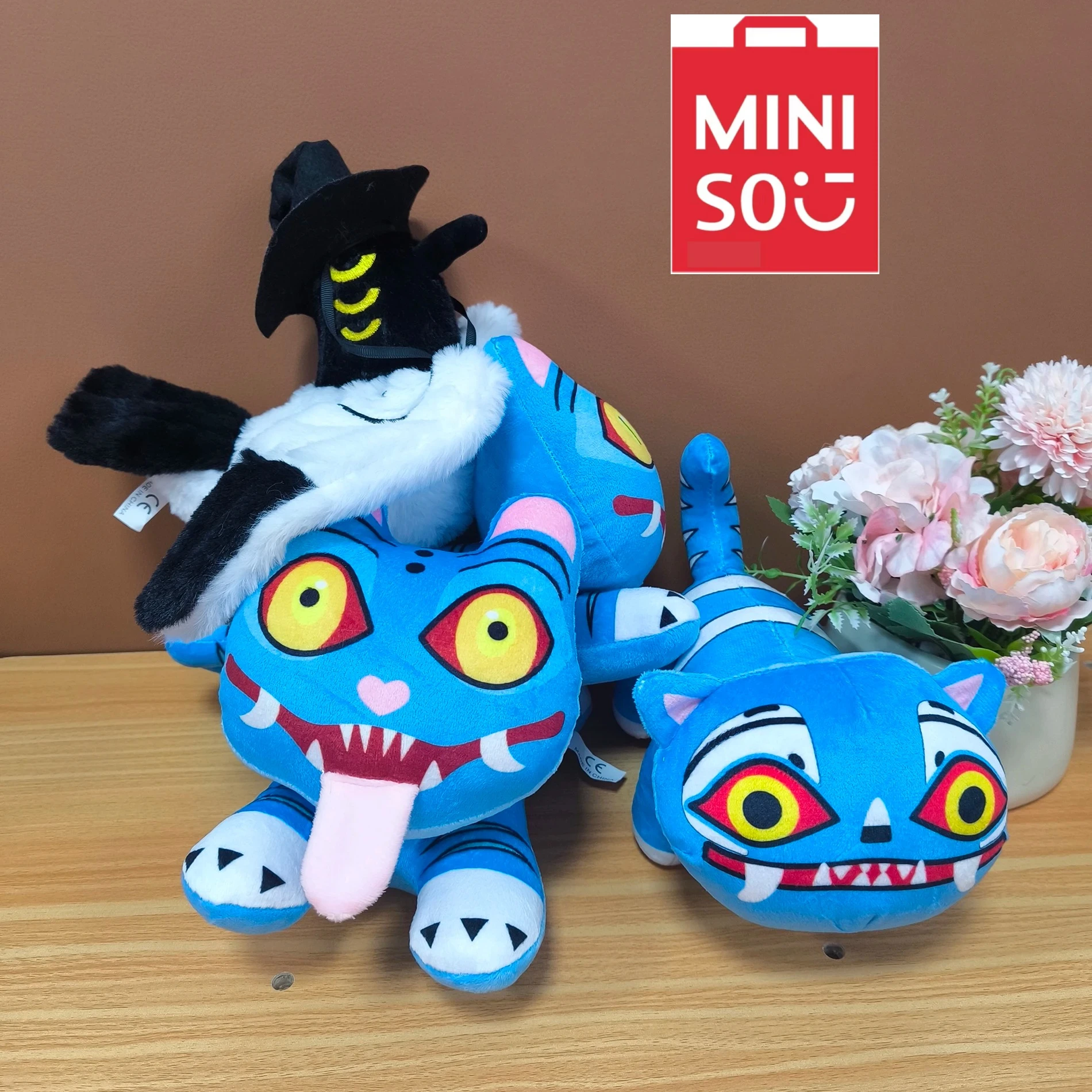 Beliebtes Devil Hunter Tiger Plüschtier K-Pop Zubehör Spielzeug Tiger Plüschpuppe Devil Hunter Weihnachten Halloween Geburtstagsgeschenk