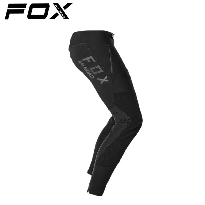 Pantalones AM ROAD FOX MX para hombre, pantalón de Motocross, carreras, descenso, Dirt Bike, ciclismo, Moto de calle, Scooter, motocicleta, nuevo