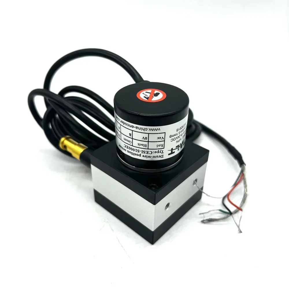 CALT Motion and Position Sensor Displacement Linear Draw wire Sensor 1000mm range Pulse output CESI-S1000P