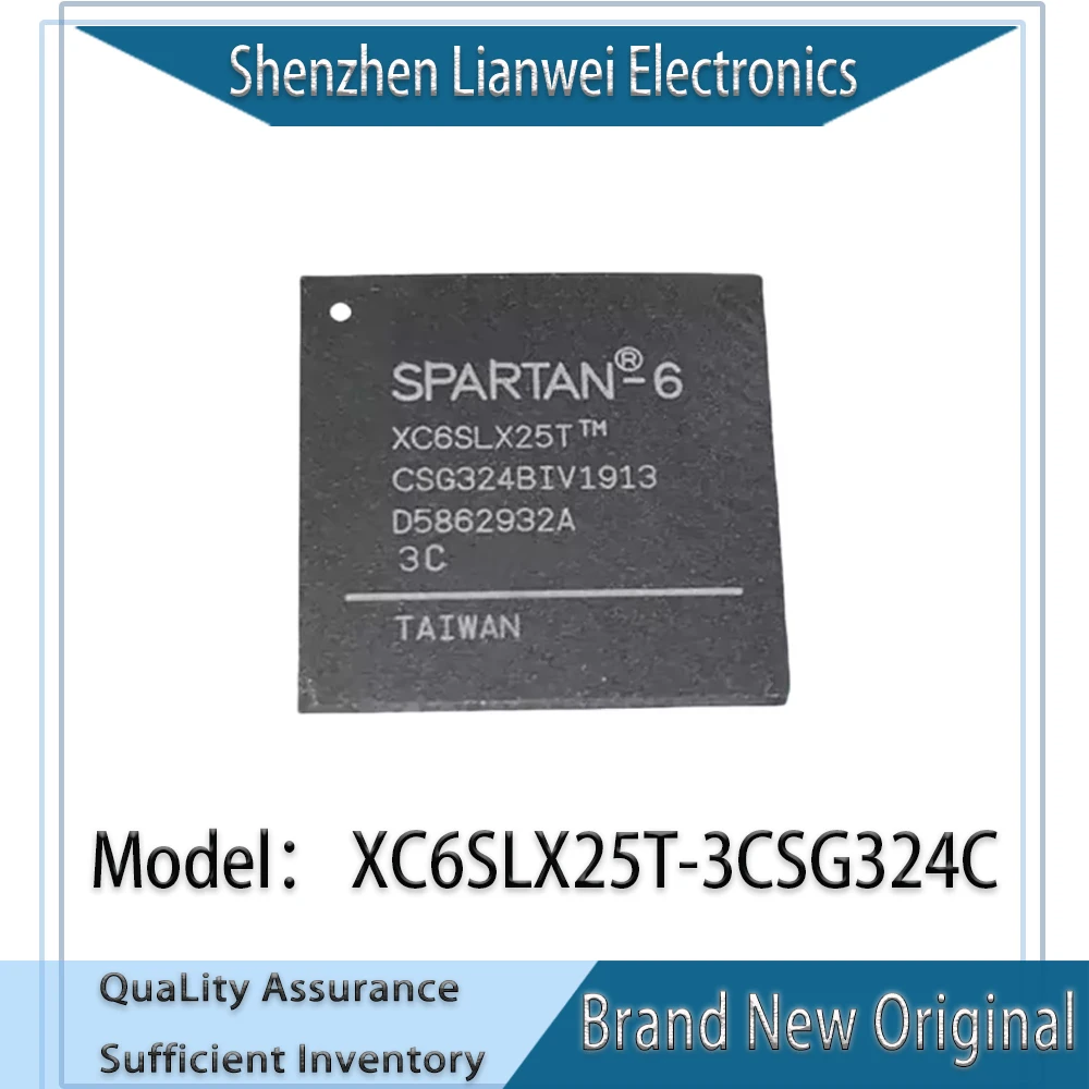

100% New Original XC6SLX25T XC6SLX25T-3CSG324C IC Chipset CSBGA-324