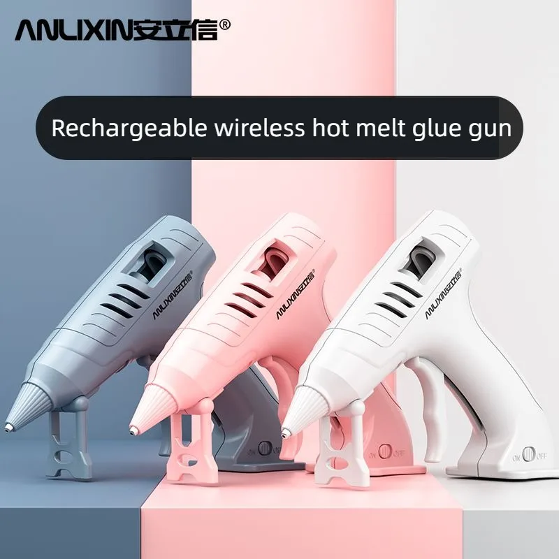 

Deli Hot Melt Glue Gun, Rechargeable, Household, Children's Handmade, DIY, Power Tools