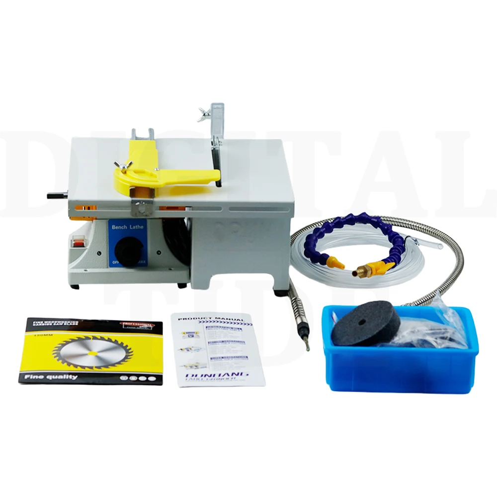 220V Multifunction Grinding Polishing Machine Mini Table Saw Stone Polisher Jade Engraving Machine Portable Jade Cutting Machine