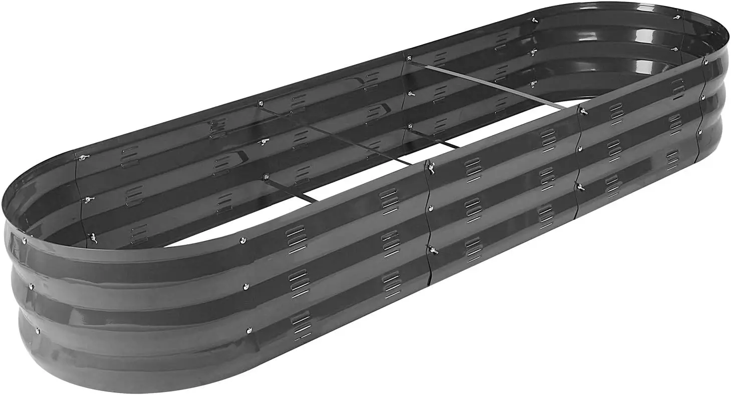 

Комплект оцинкованных стальных грядок для овощей и цветов, простая сборка и очистка своими руками