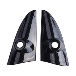 For Smart 453 Fortwo Forfour Accessories A Pillar Audio Speaker Panel Decoration Cover Trim ABS Tweeter Decoration Sticker