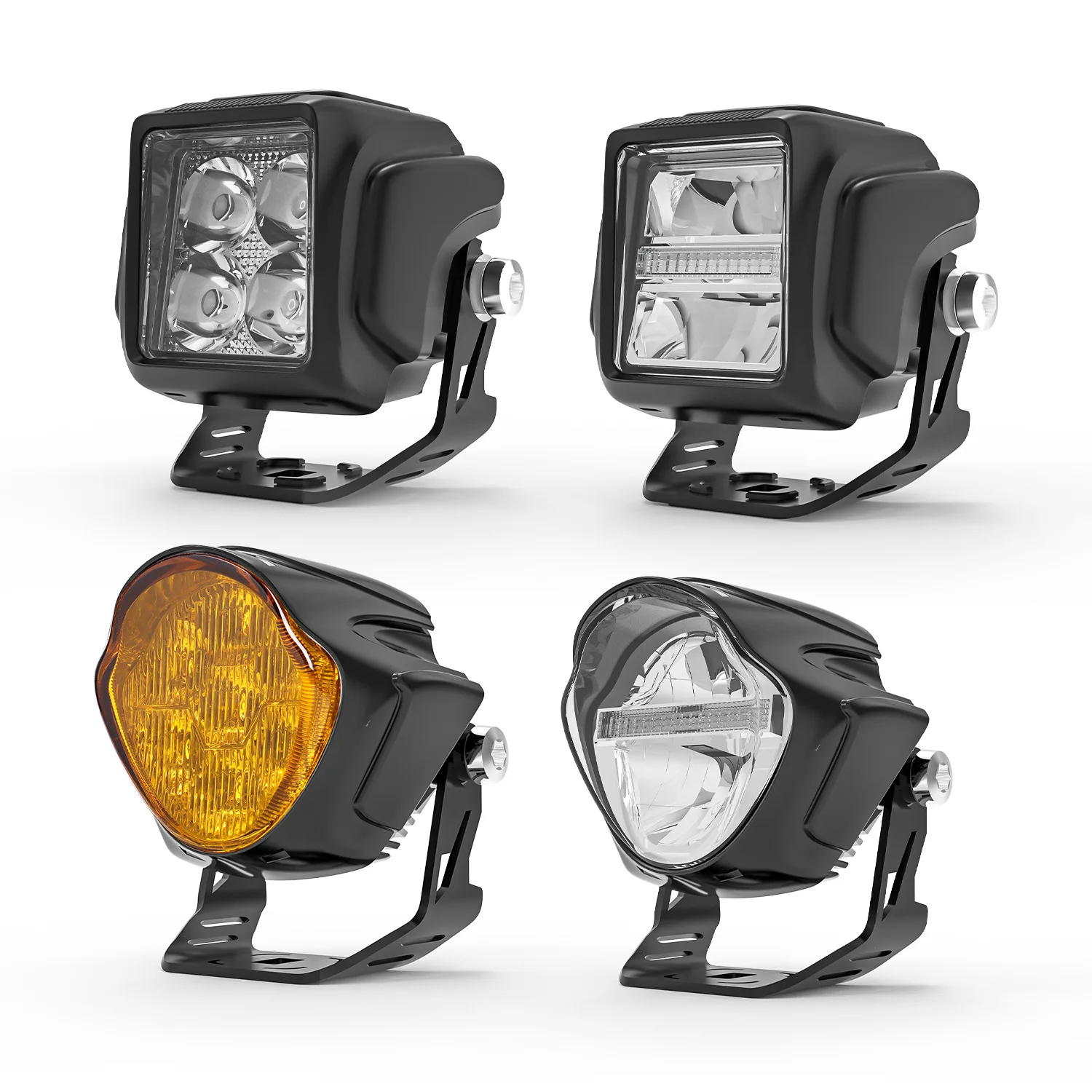 4 Inch Work Light Motorcycle Car Led Headlight Off-road Vehicle Maintenance Light Modified External