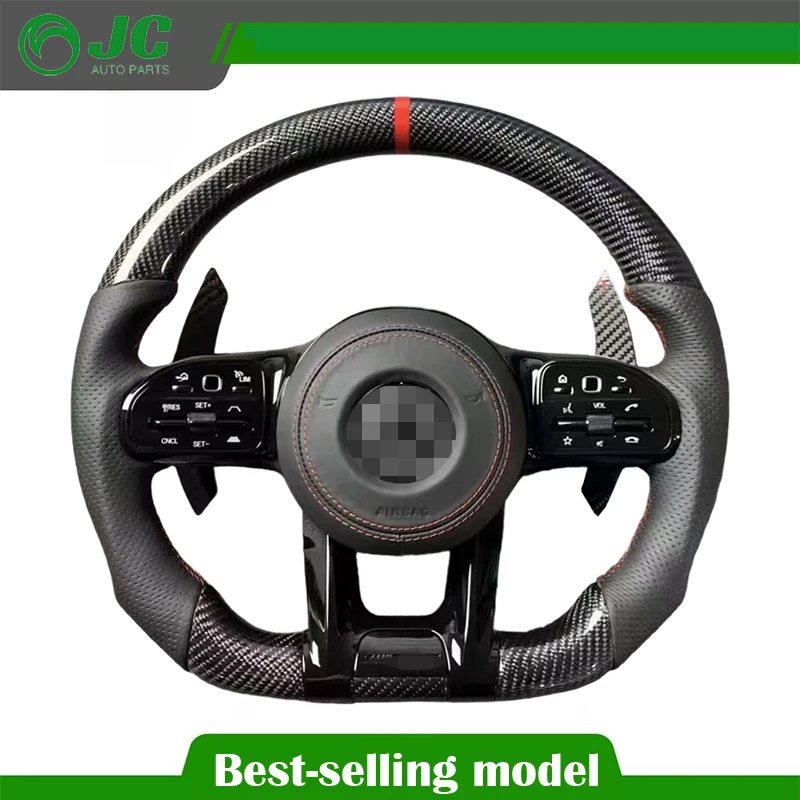 

Steering wheel For Mercedes Benz Amg C E S G-Class W204 W205 W222 W253 W257 G500 G55 G63 S320 S500(Customizable)
