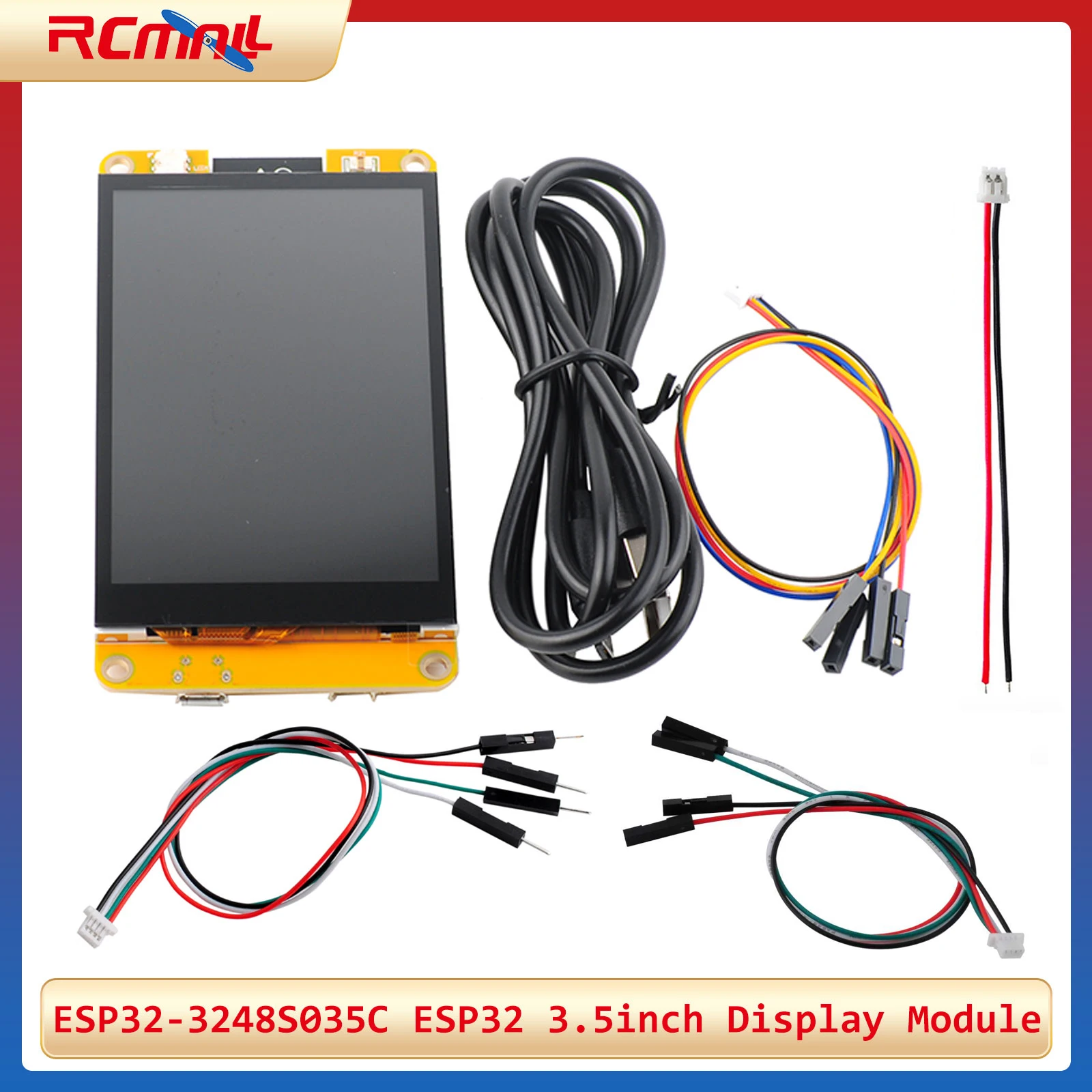 ESP32-3248S035C ESP32 3,5-Zoll-Displaymodul ST7796-Treiber 3,5-Zoll-TFT-LCD 320x480 Kapazitiver Touchscreen für Arduino IoT ESP