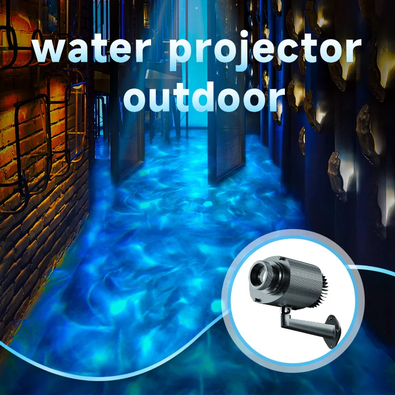 

Waterproof Outdoor Water Wave Oecen Wave Light Water Wave Effect Projector with gobo projector