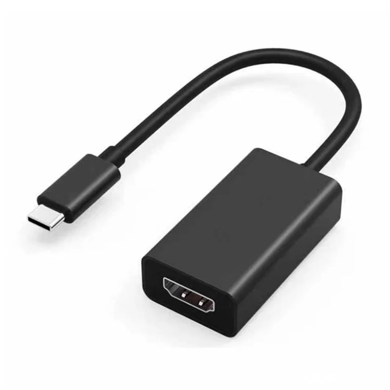 

Type C to HDMI-Compatible USB C to HDMI-Compatible Video Cable Type-C to HD TV Display Adapter USB3.1 4K 60Hz Converter