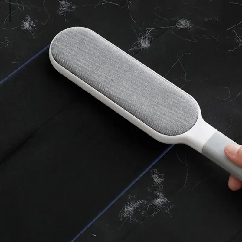 Eco-Friendly Double-Sided Pet Hair Remover - Manual, Electrostatic Lint Brush for All Surfaces