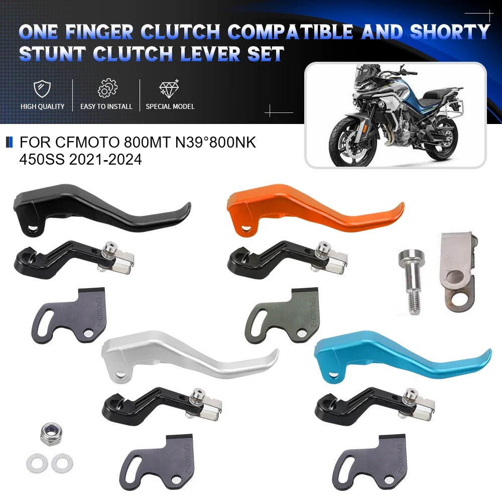 For 790/890 Adventure/S/R Husqvarna Norden 901 2018-2024 Easy Pull Clutch Lever System And One Or Tow Finger Clutch Leve Set