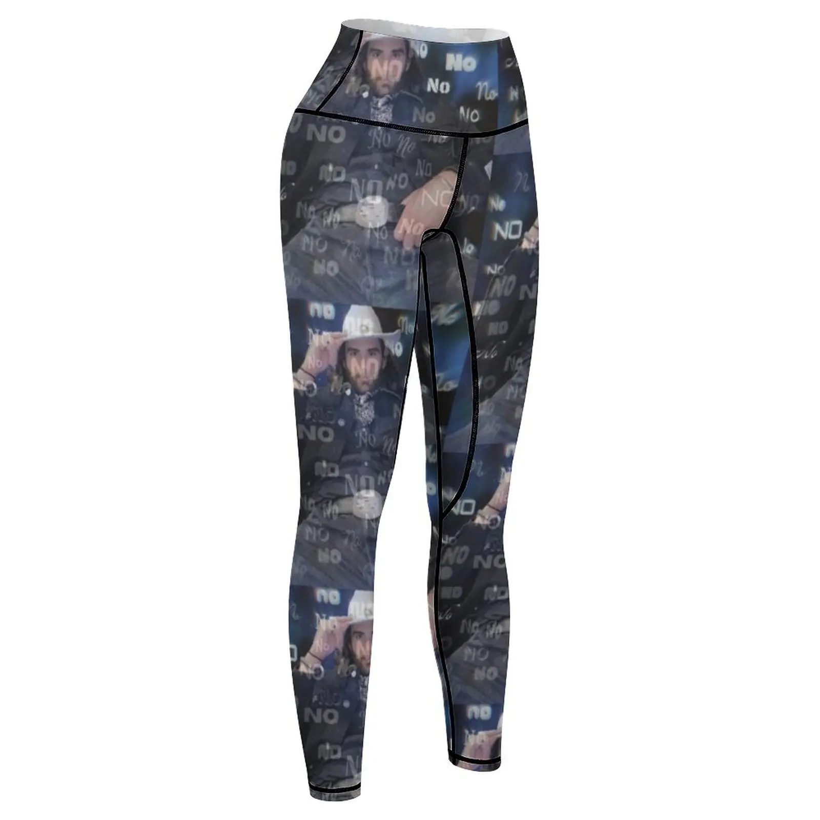 No (Space Cowboy) Leggings Women's trousers Women's gym Womens Leggings