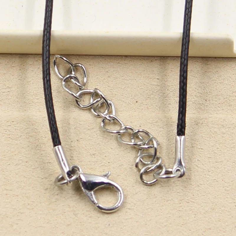 New Fashion Tibetan Silver Color Pendant Volleyball Necklace Choker Charm Black Leather Cord Factory Price Handmade Jewelry