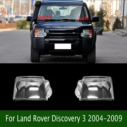 For Land Rover Discovery 3 2004-2009 Headlight Cover Shell Headlamps Lampshade Lens Glass Replace Original Lampshade Plexiglass