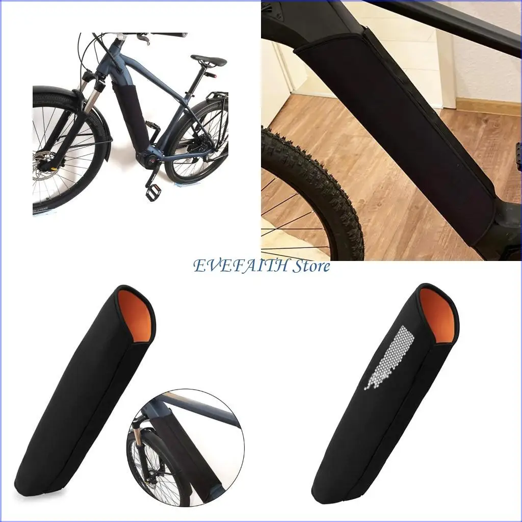 124B E-Bike Battery Protector for Electric Lithium Battery Protections Cover Frame