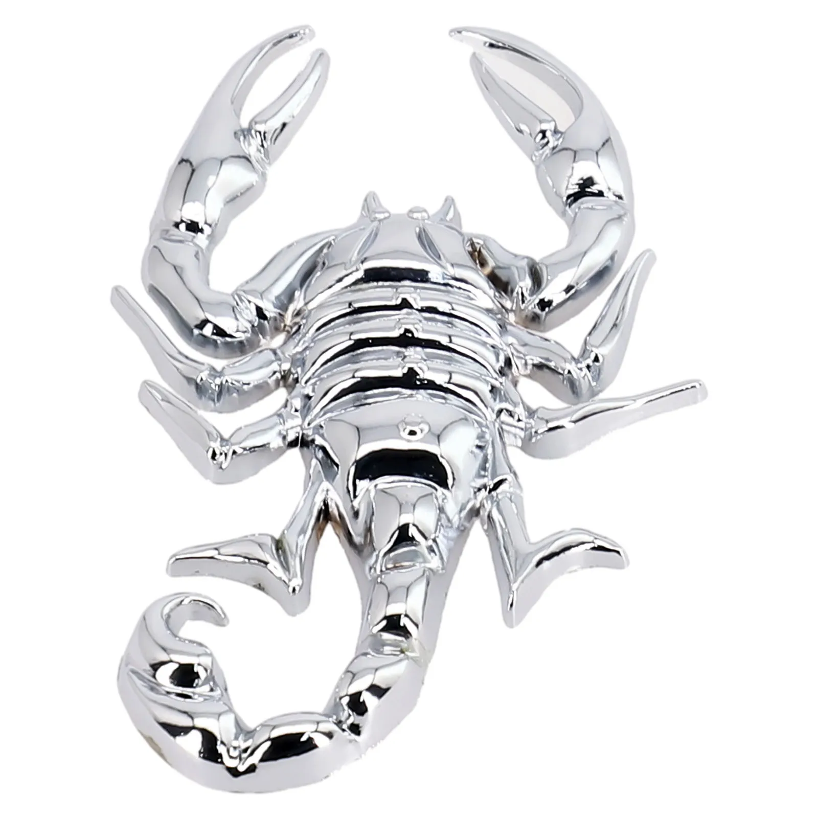 

Kit Replacement Decorative Emblem stickers Metal Adhesive Design 9.5x5.5cm Parts Glue sticker Badge Scorpion King