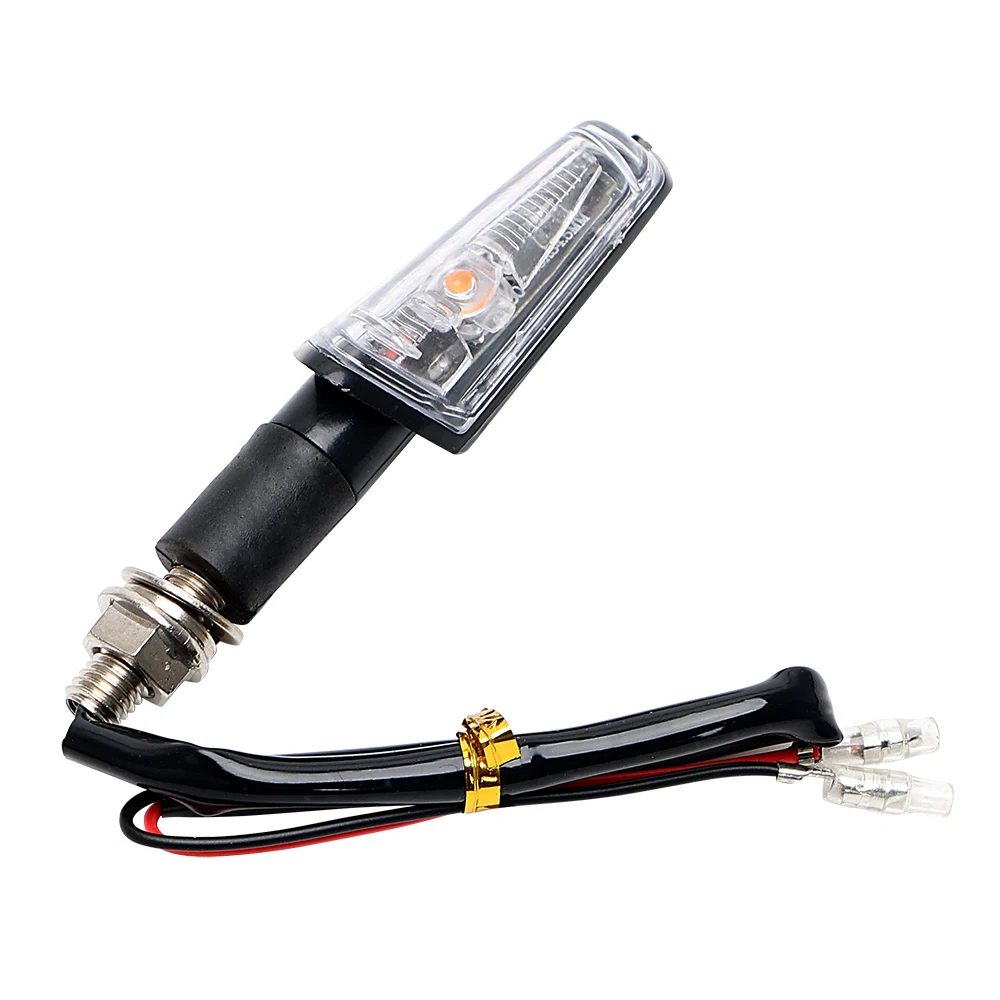 Indicator Lamps Amber Blinker Motorcycle Turn Signal Lights LED Motos 2Pcs/set Universal