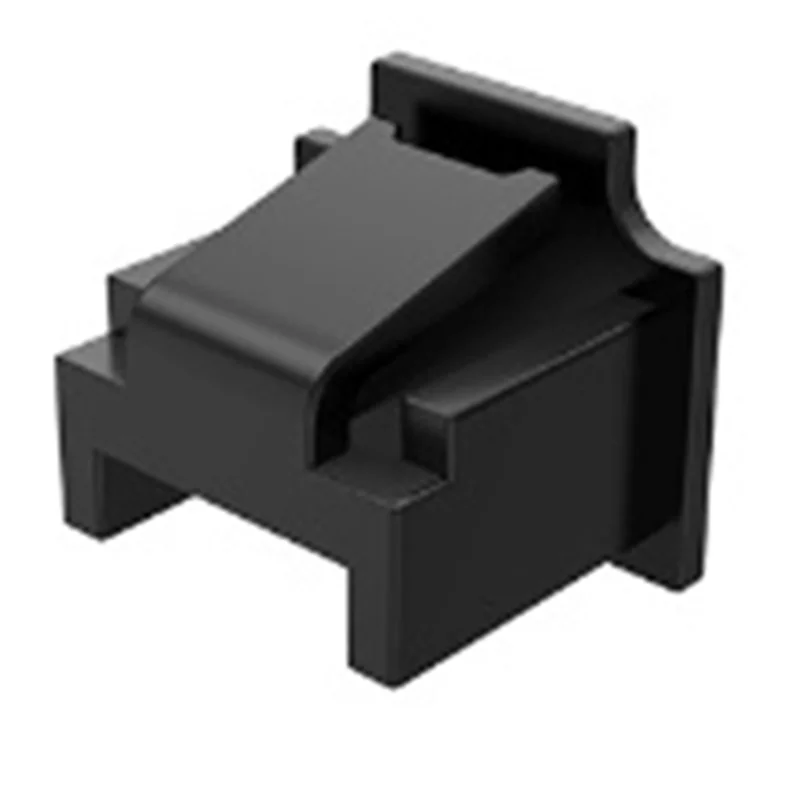Kabel Jaringan Sakelar Router Tutup Debu Steker Debu Antarmuka Rj45 Efisien Hitam