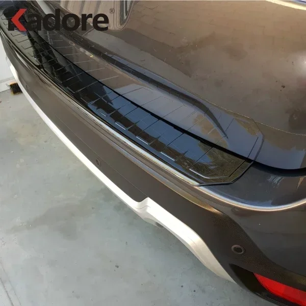 

Для Subaru Forester SK 2018 2019-2023 2024, внешний задний бампер из нержавеющей стали, защитная крышка порога, накладка, задняя коробка, ворота