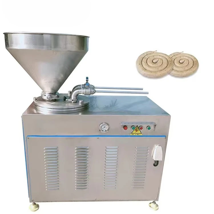 Commercial Hydraulic Meat Enema Sausage Maker Sausage Stuffer And Filler Machine For Meat Processing