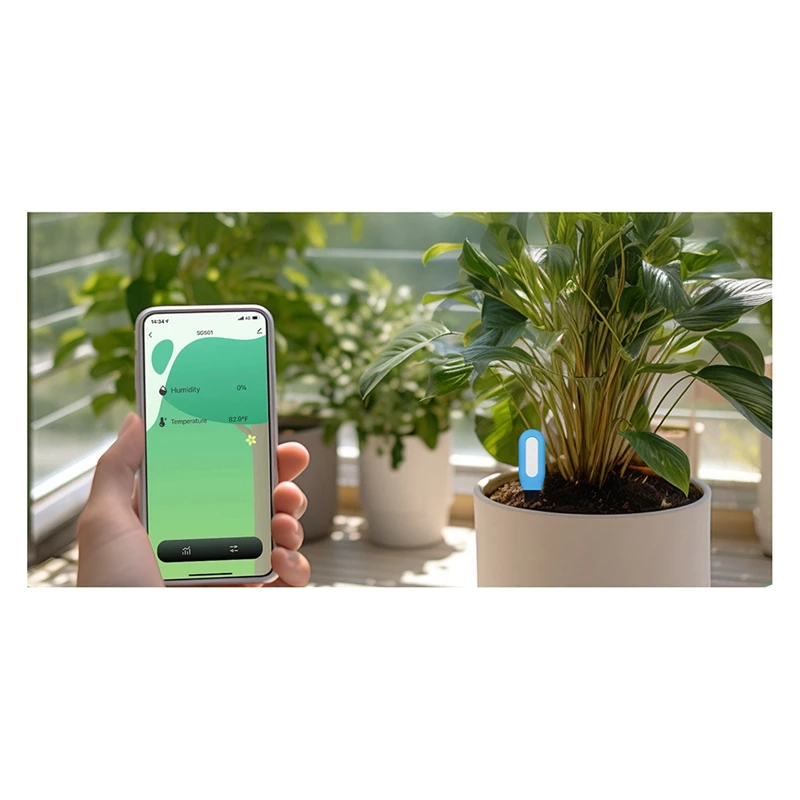 Intelligent Detector Detector Doodle Bluetooth Smart Home Soil Temperature And Humidity Meter