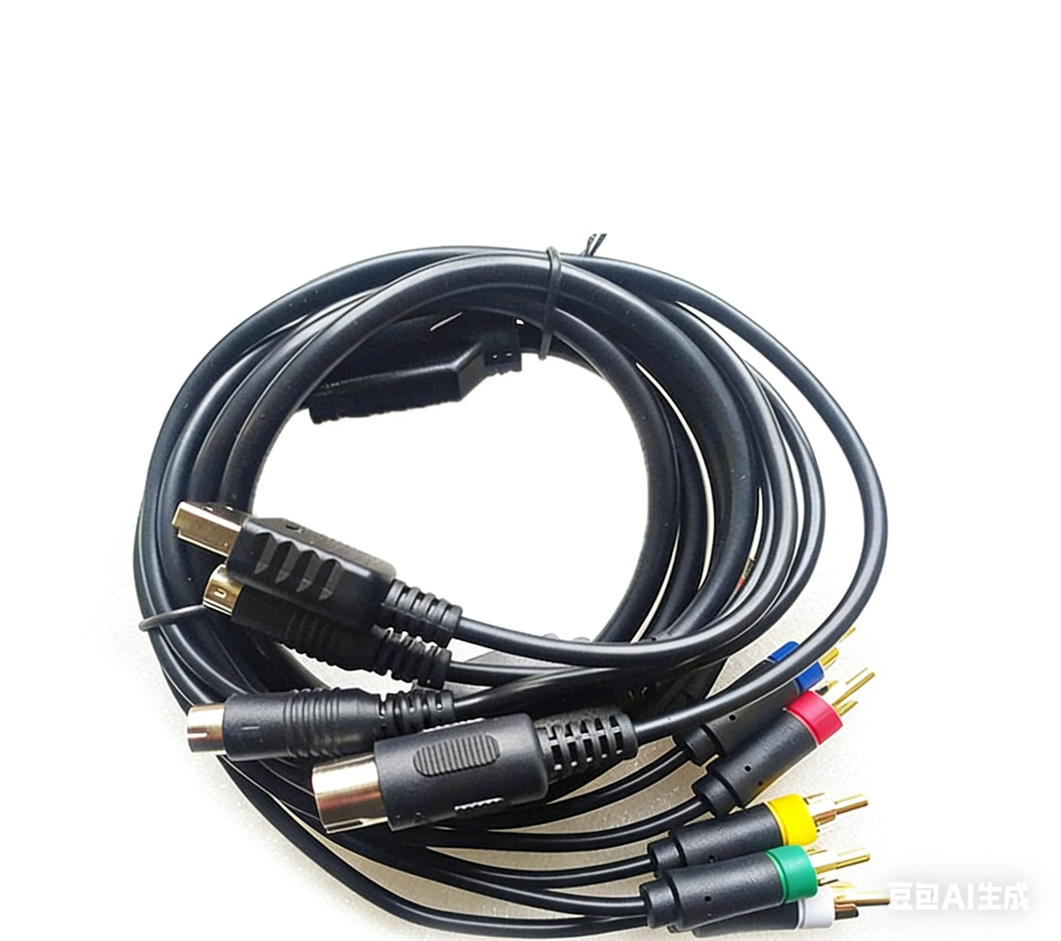 4 in 1 Composite RGB Video Cable for SEGA MD1 2 for Saturn SS Dreamcast DC Console for Sony PVM BVM NEC XM Not Component Cable view 4