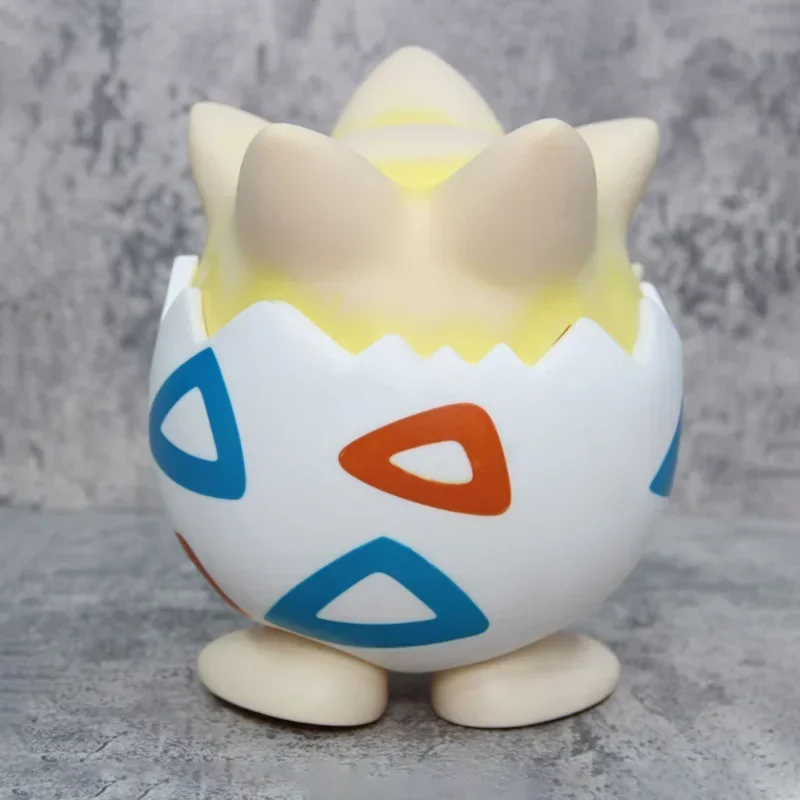 Pokemon Anime Figure 25cm Togepi Kawaii Manga Doll Statue Handmade Ornaments Pvc Peripheral Desktop Collectible Model Gift Toy