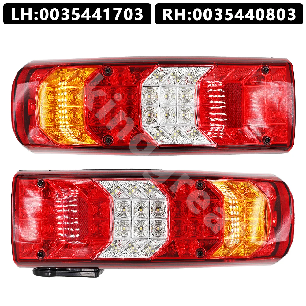 24V 30W for Mercedes-Benz Trucks Actros MP4 MP3 rear lamp LED tail Lamp lights AROCS ATEGO ECONIC UNIMOG 0035441703 0035440803