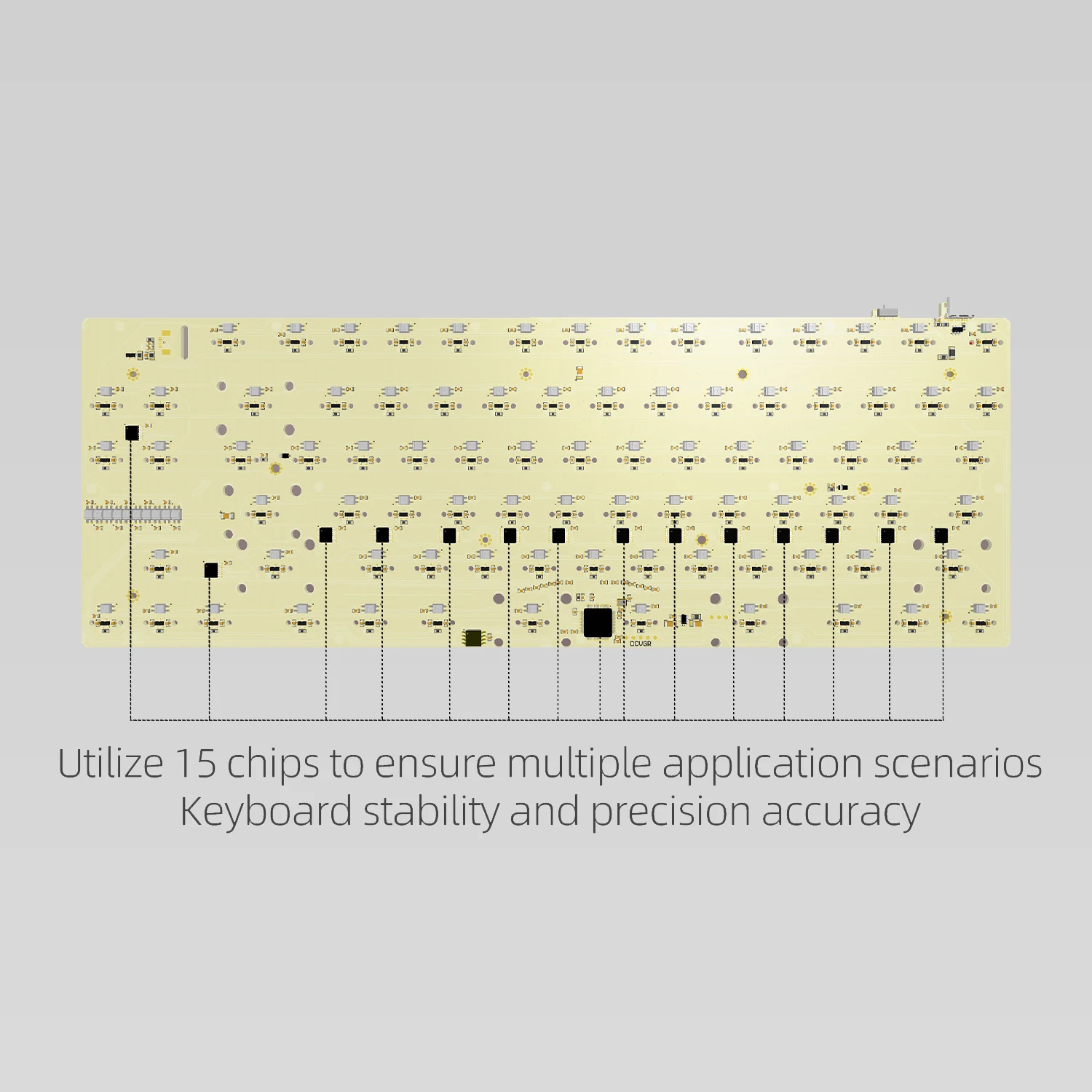 SIKAKEYB Castle nuevo HM80 teclado magnético para juegos de 82 teclas Gateron junta de interruptor de eje de jade magnético sensibilidad ajustable de 0,001mm